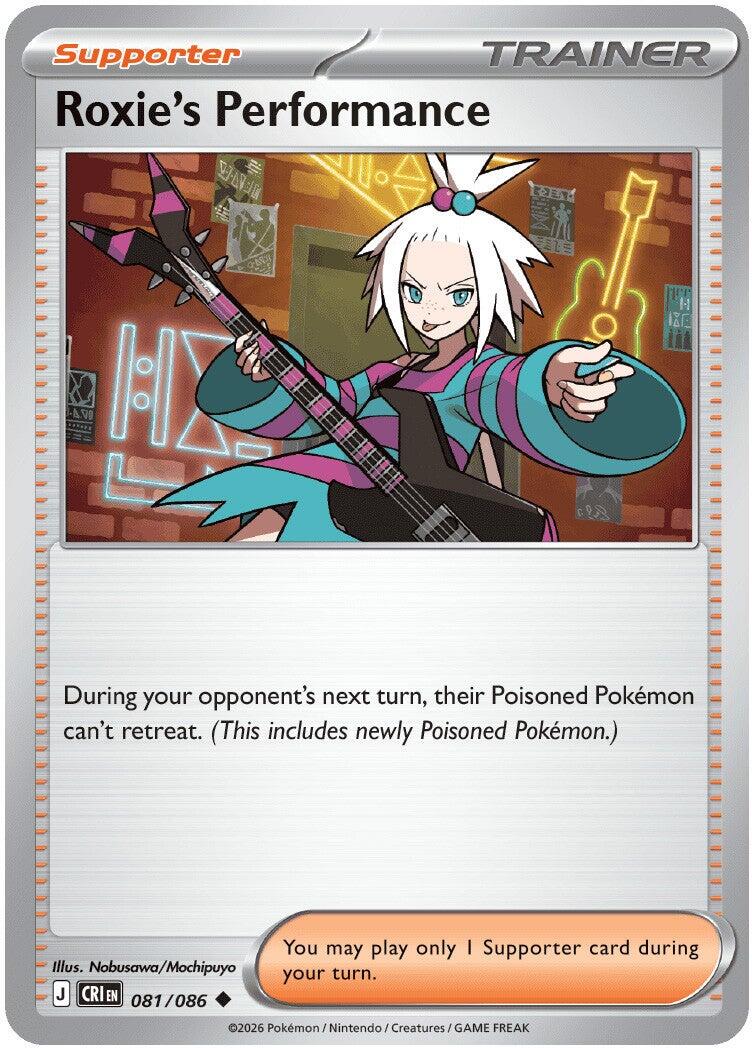 Roxie's Performance (081/086) [Mega Evolution: Chaos Rising] | Black Swamp Games