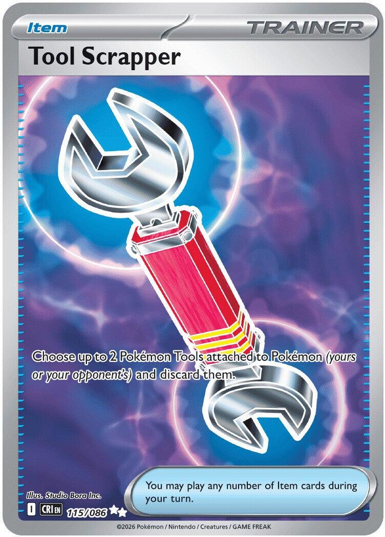 Tool Scrapper (115/086) [Mega Evolution: Chaos Rising] | Black Swamp Games