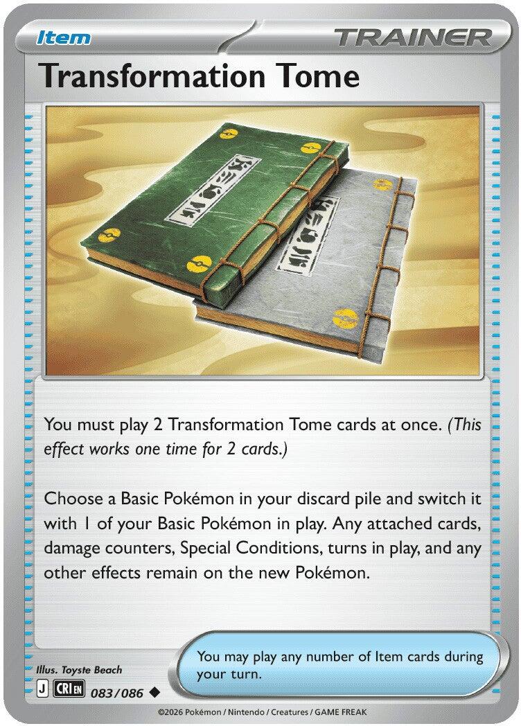 Transformation Tome (083/086) [Mega Evolution: Chaos Rising] | Black Swamp Games