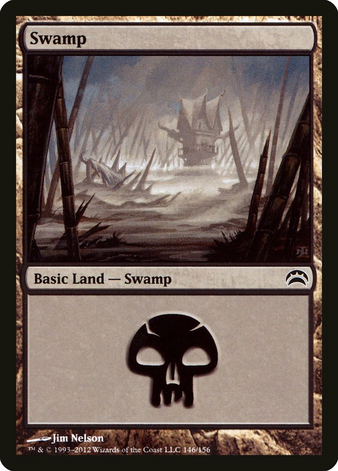 Swamp (146) [Planechase 2012] | Black Swamp Games