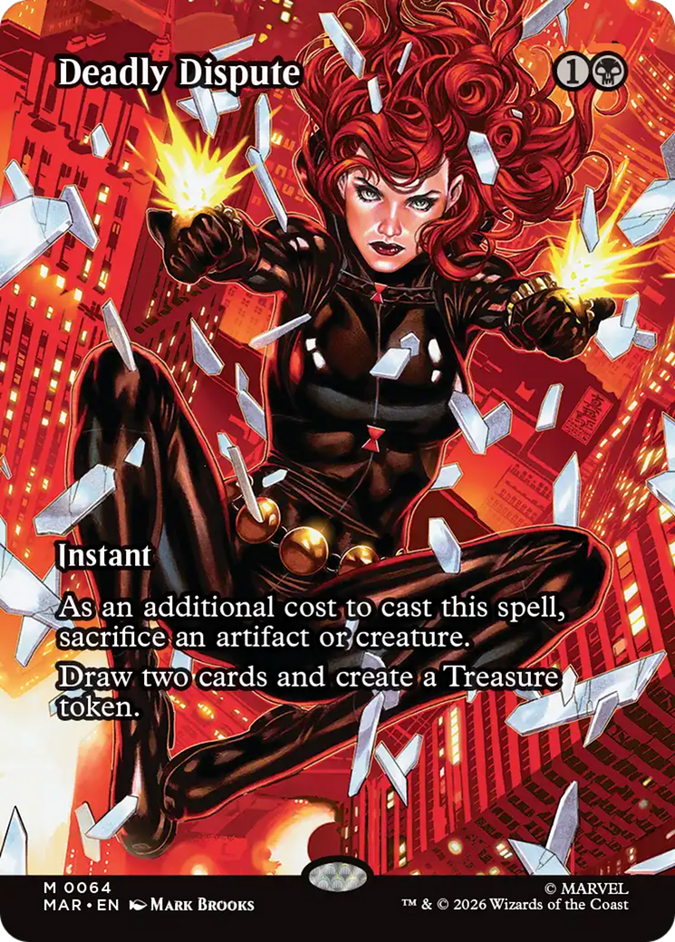 Deadly Dispute (Borderless) [Marvel Universe: Eternal-Legal] | Black Swamp Games
