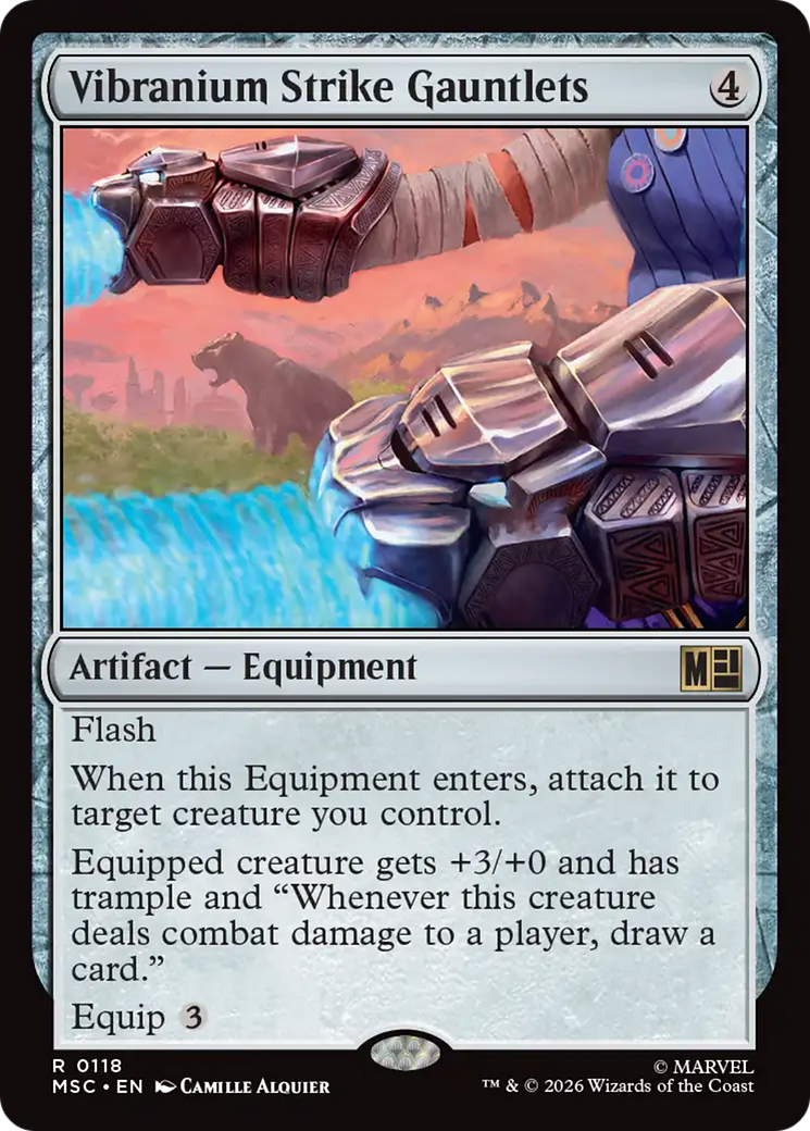 Vibranium Strike Gauntlets [Marvel Super Heroes Commander] | Black Swamp Games