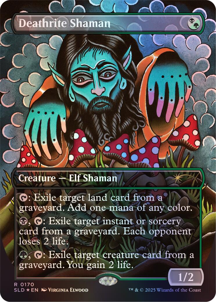 Deathrite Shaman (Rainbow Foil) [Secret Lair Drop Series] | Black Swamp Games