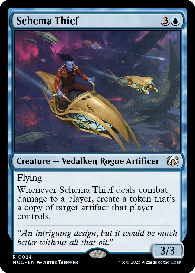 Schema Thief [March of the Machine Commander] | Black Swamp Games
