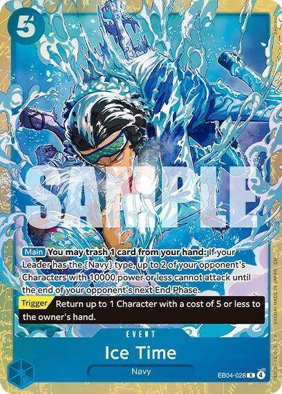 Ice Time (Premium Card Collection -Best Selection Vol. 6-) [One Piece Promotion Cards] | Black Swamp Games