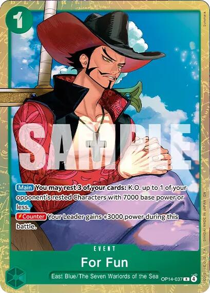 For Fun (Premium Card Collection -Best Selection Vol. 6-) [One Piece Promotion Cards] | Black Swamp Games