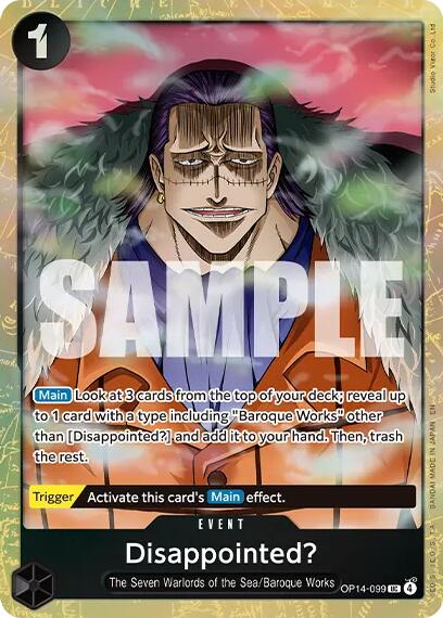 Disappointed? (Premium Card Collection -Best Selection Vol. 6-) [One Piece Promotion Cards] | Black Swamp Games