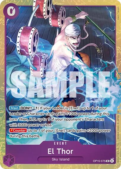El Thor (Premium Card Collection -Best Selection Vol. 6-) [One Piece Promotion Cards] | Black Swamp Games