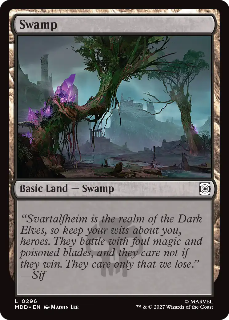 Swamp (0296) [Marvel: Darkhold Destiny] | Black Swamp Games