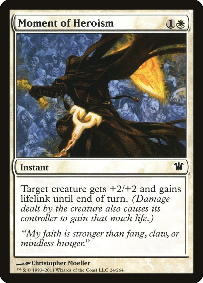 Moment of Heroism [Innistrad] | Black Swamp Games