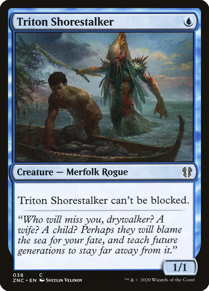 Triton Shorestalker [Zendikar Rising Commander] | Black Swamp Games