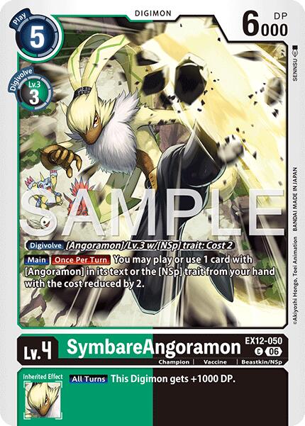 SymbareAngoramon [EX12-050] [Digital World Shambala] | Black Swamp Games