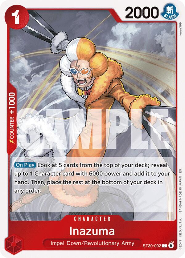 Inazuma [Starter Deck EX: Gear 5] | Black Swamp Games