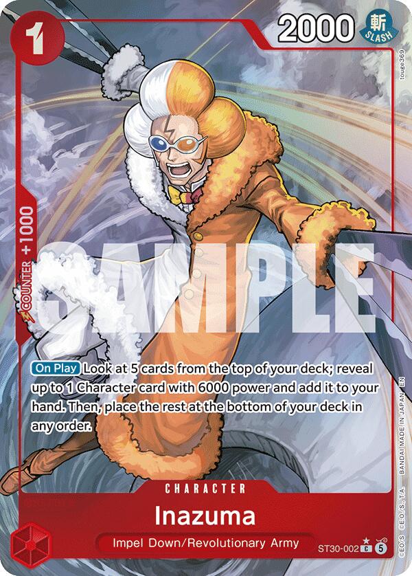 Inazuma (Full Art) [Starter Deck EX: Gear 5] | Black Swamp Games
