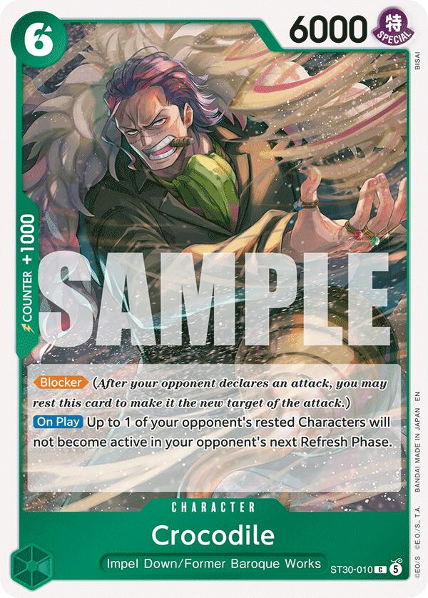 Crocodile [Starter Deck EX: Gear 5] | Black Swamp Games