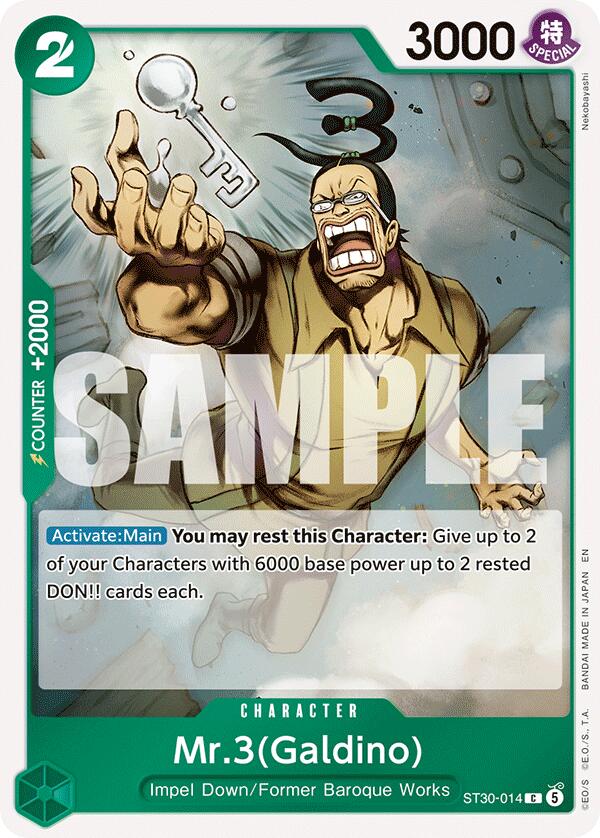 Mr.3(Galdino) [Starter Deck EX: Gear 5] | Black Swamp Games