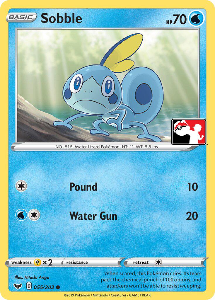 Sobble (055/202) (Library Exclusive) [Sword & Shield: Base Set] | Black Swamp Games