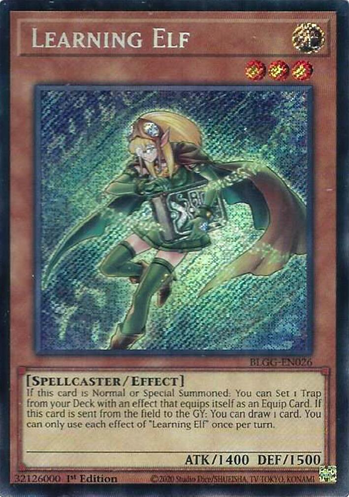 Learning Elf [BLGG-EN026] Secret Rare | Black Swamp Games