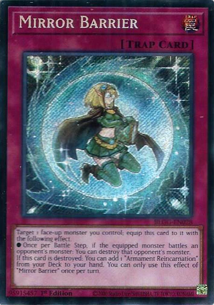 Mirror Barrier [BLGG-EN028] Secret Rare | Black Swamp Games