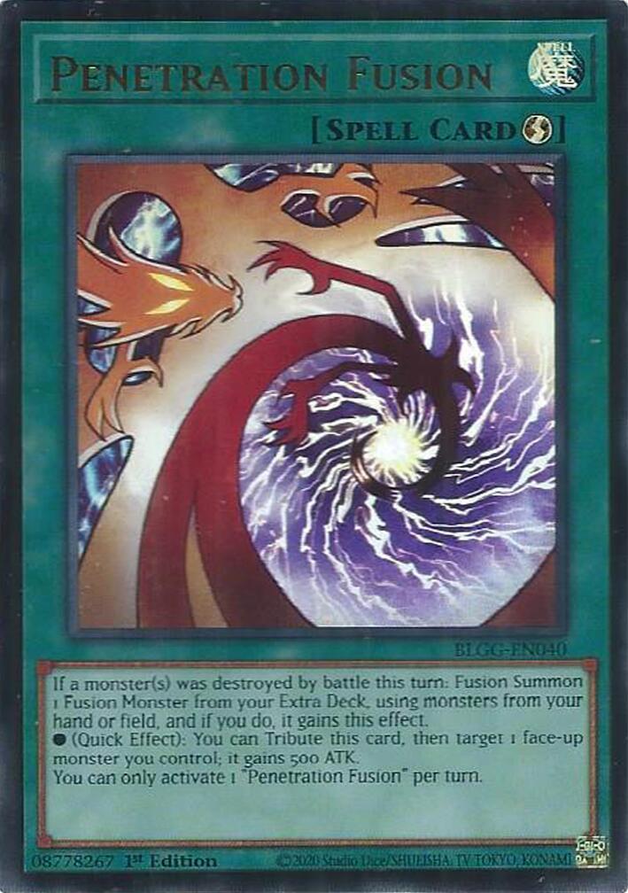 Penetration Fusion [BLGG-EN040] Ultra Rare | Black Swamp Games