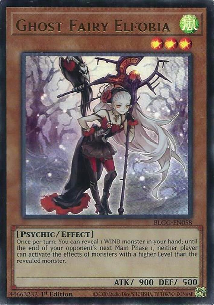 Ghost Fairy Elfobia [BLGG-EN058] Ultra Rare | Black Swamp Games