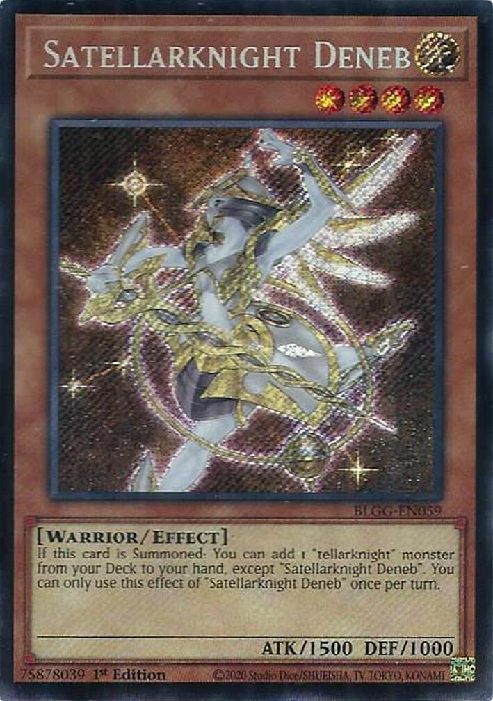 Satellarknight Deneb [BLGG-EN059] Secret Rare | Black Swamp Games