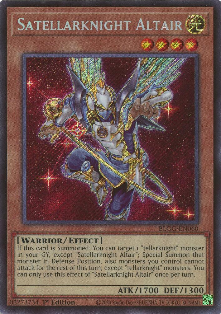 Satellarknight Altair [BLGG-EN060] Secret Rare | Black Swamp Games