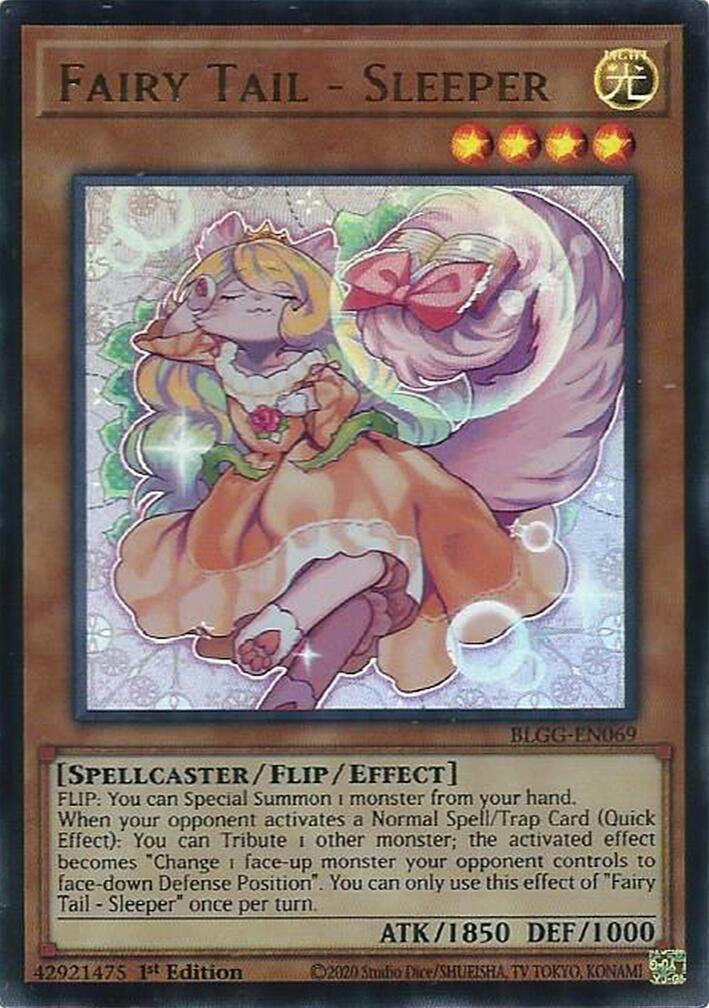 Fairy Tail - Sleeper [BLGG-EN069] Ultra Rare | Black Swamp Games