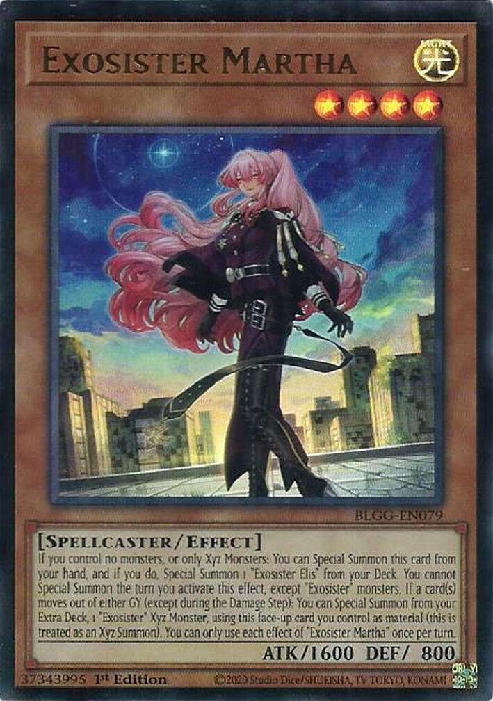 Exosister Martha [BLGG-EN079] Ultra Rare | Black Swamp Games