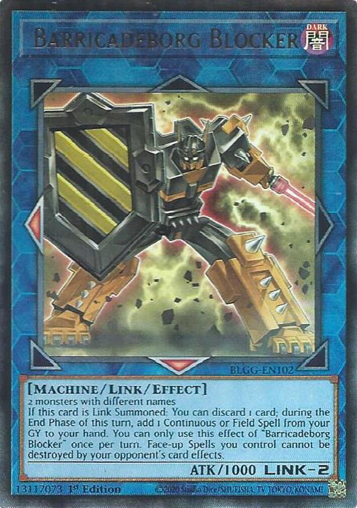 Barricadeborg Blocker [BLGG-EN102] Ultra Rare | Black Swamp Games