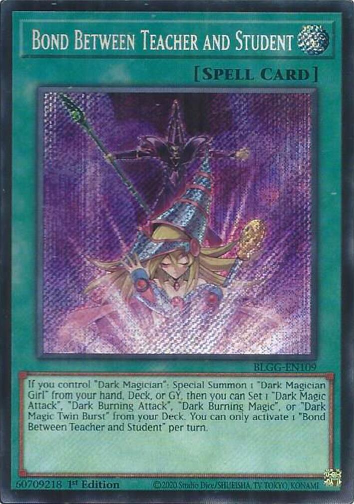 Bond Between Teacher and Student [BLGG-EN109] Secret Rare | Black Swamp Games
