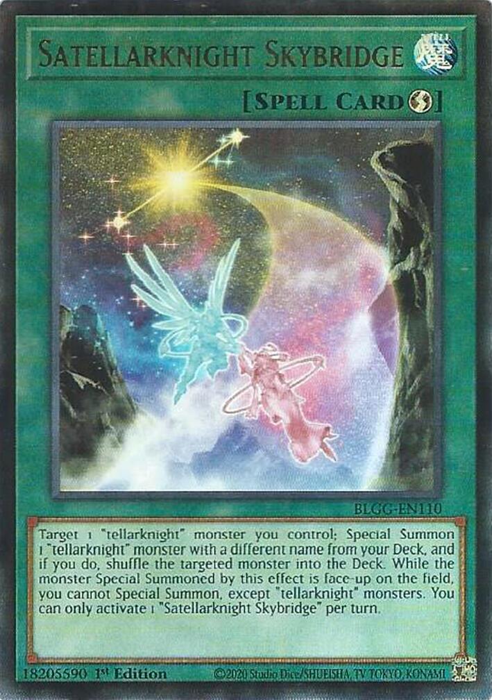 Satellarknight Skybridge [BLGG-EN110] Ultra Rare | Black Swamp Games