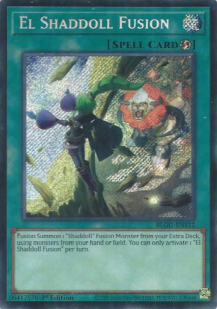 El Shaddoll Fusion [BLGG-EN112] Secret Rare | Black Swamp Games