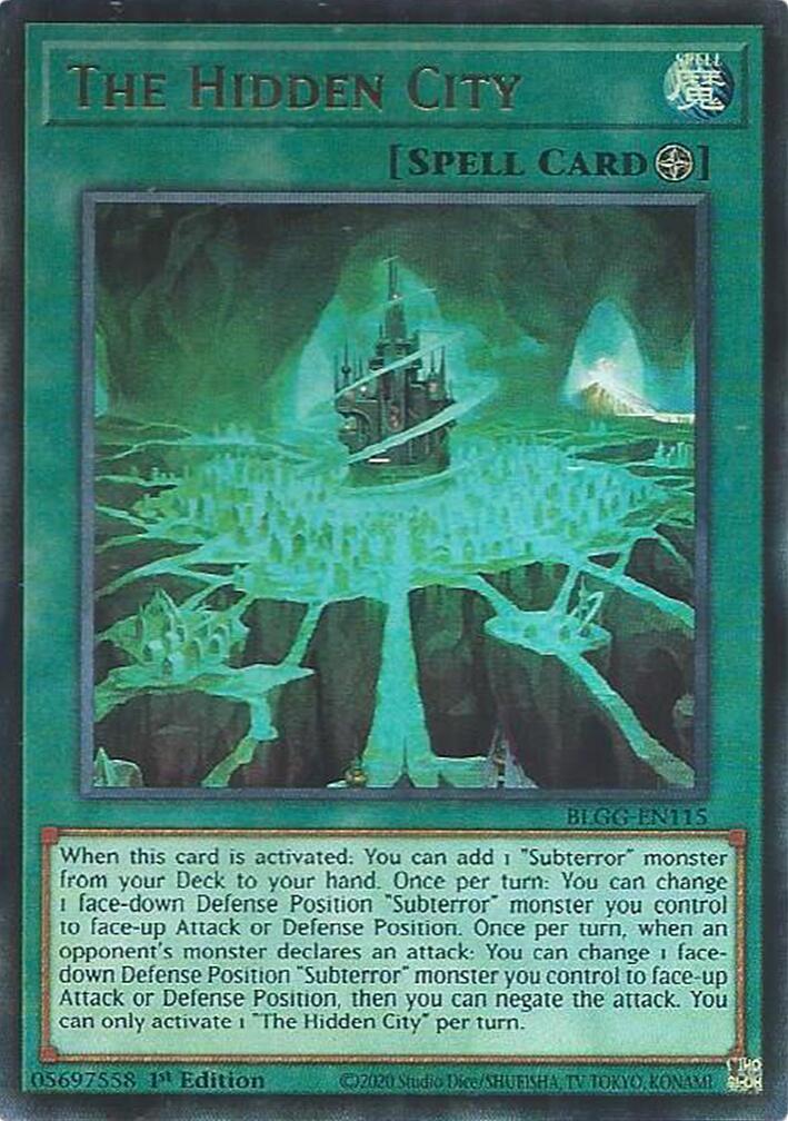 The Hidden City [BLGG-EN115] Ultra Rare | Black Swamp Games