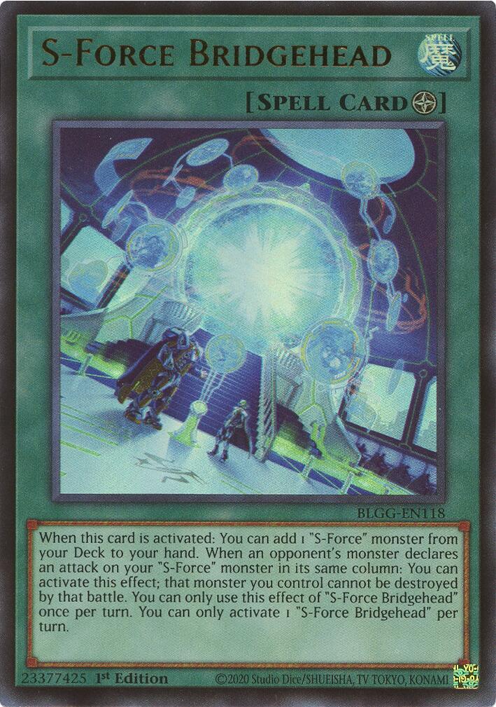 S-Force Bridgehead [BLGG-EN118] Ultra Rare | Black Swamp Games
