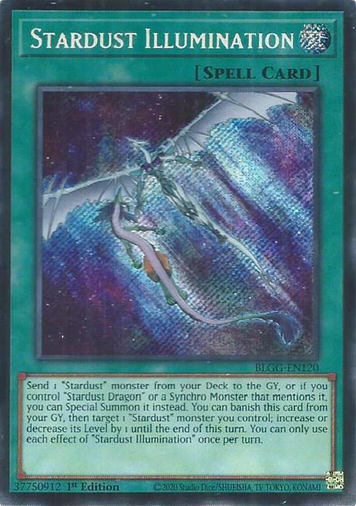 Stardust Illumination [BLGG-EN120] Secret Rare | Black Swamp Games
