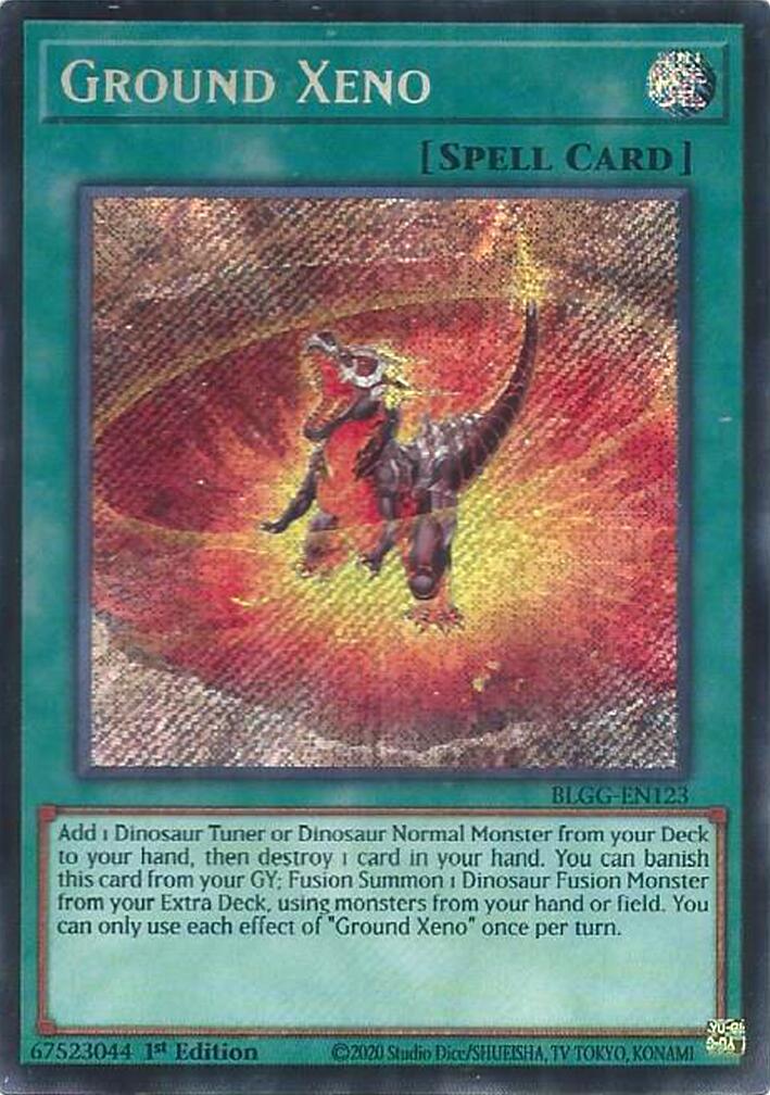 Ground Xeno [BLGG-EN123] Secret Rare | Black Swamp Games