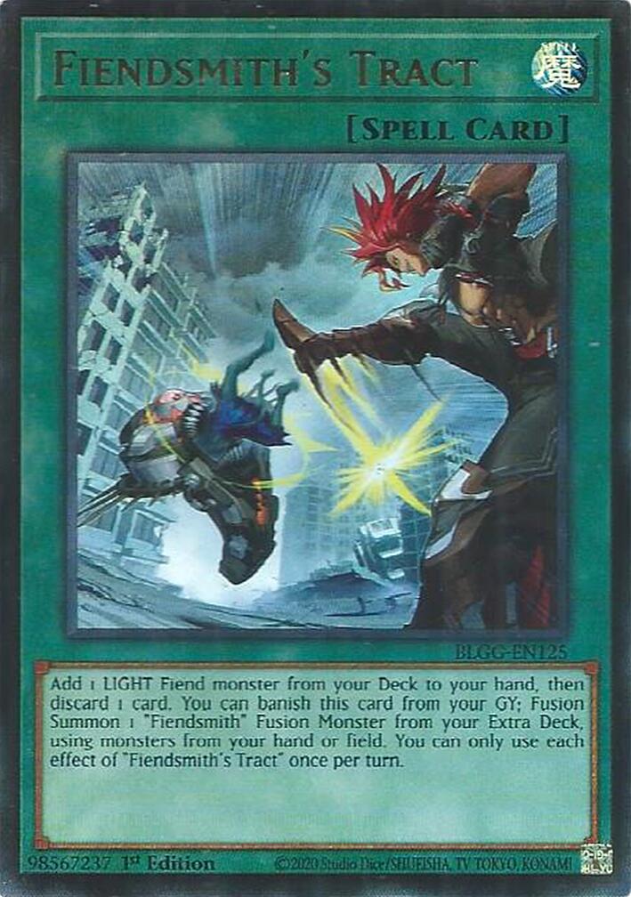 Fiendsmith's Tract [BLGG-EN125] Ultra Rare | Black Swamp Games
