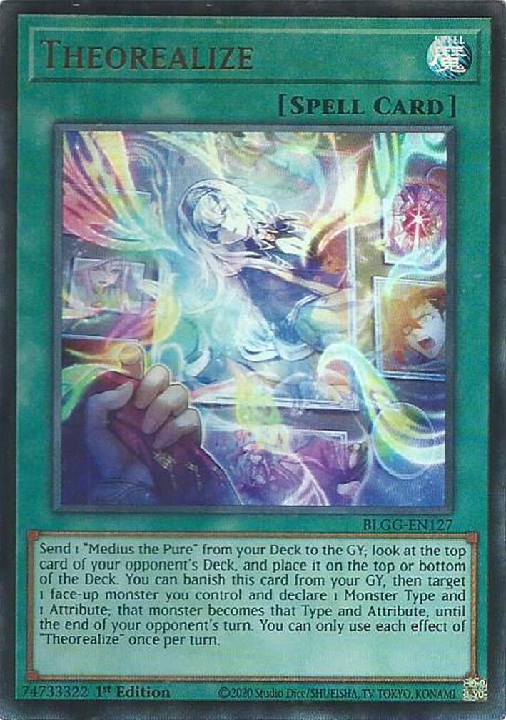 Theorealize [BLGG-EN127] Ultra Rare | Black Swamp Games