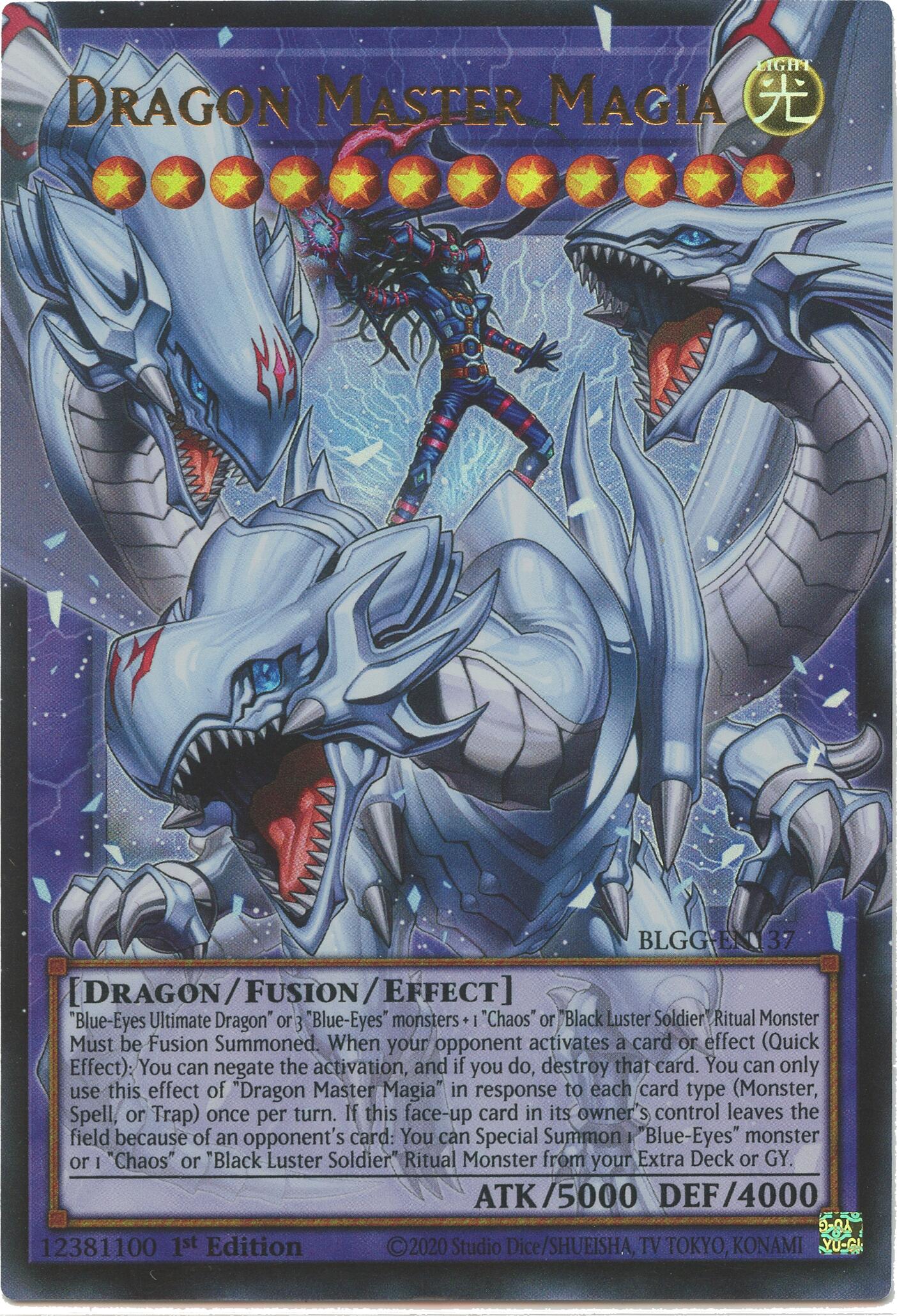 Dragon Master Magia [BLGG-EN137] Ultra Rare | Black Swamp Games