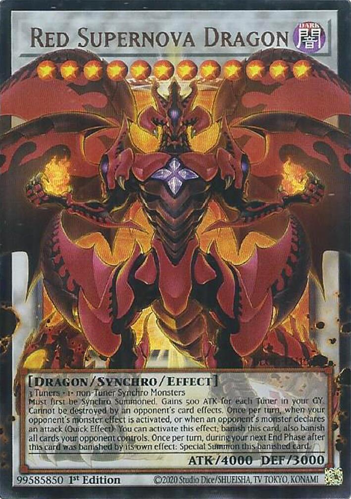 Red Supernova Dragon [BLGG-EN139] Ultra Rare | Black Swamp Games