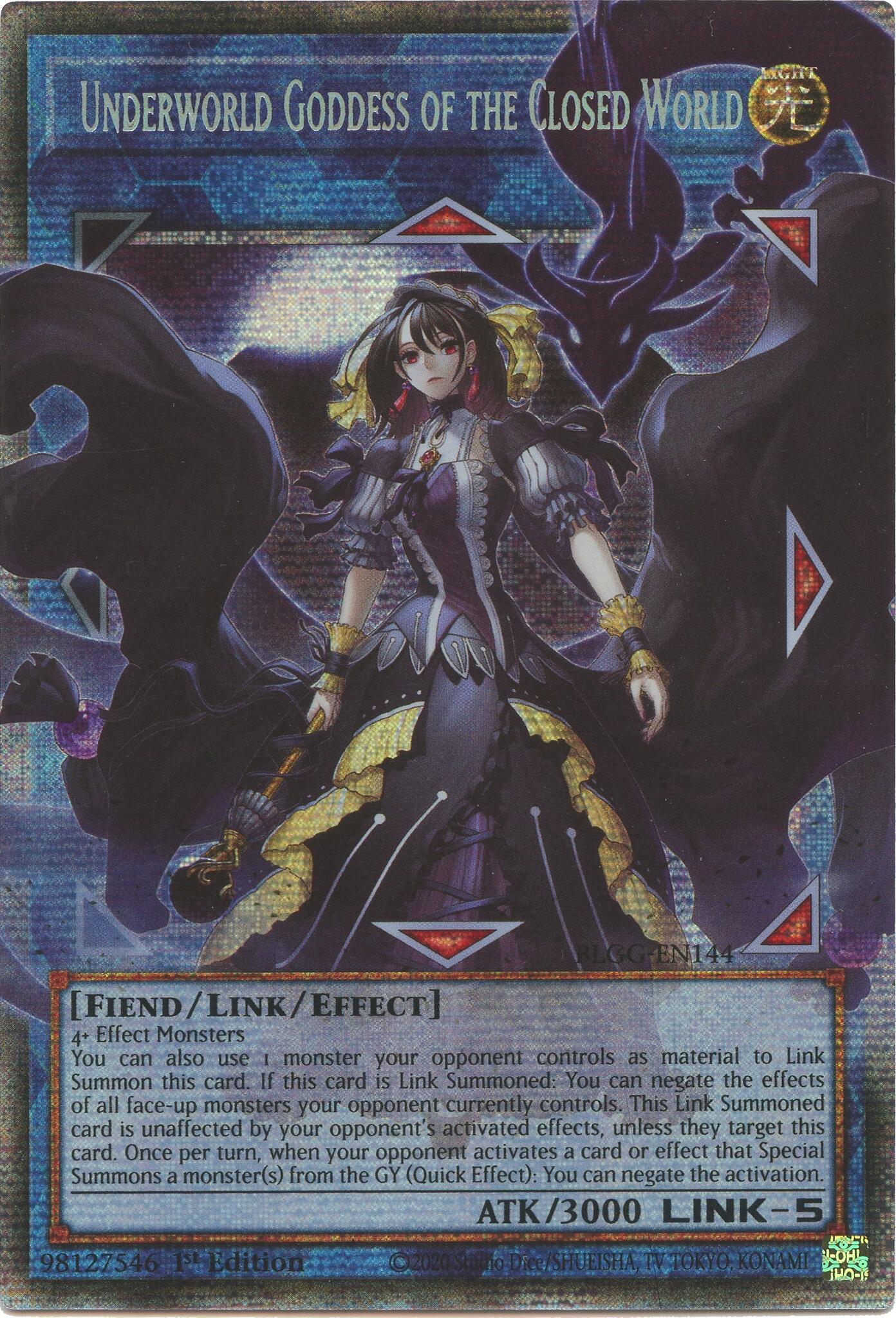 Underworld Goddess of the Closed World (Starlight Rare) [BLGG-EN144] Starlight Rare | Black Swamp Games