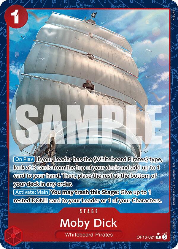Moby Dick (Alternate Art) [The Time of Battle] | Black Swamp Games