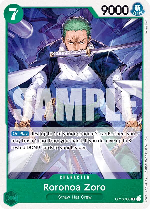 Roronoa Zoro [The Time of Battle] | Black Swamp Games