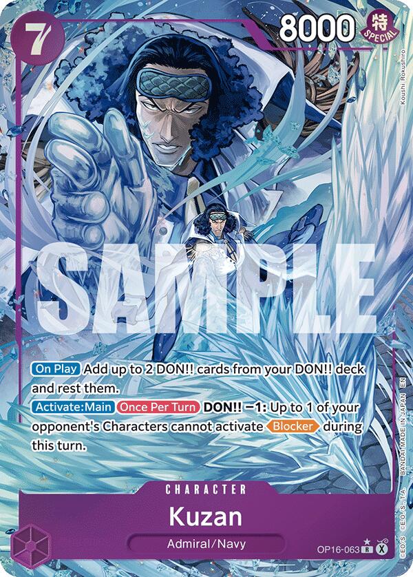 Kuzan (Alternate Art) [The Time of Battle] | Black Swamp Games