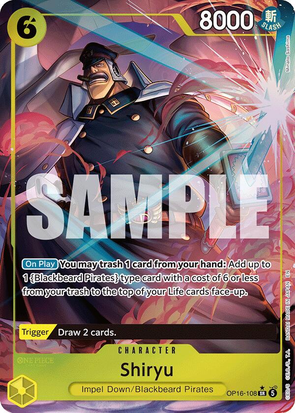 Shiryu (Full Art) [The Time of Battle] | Black Swamp Games