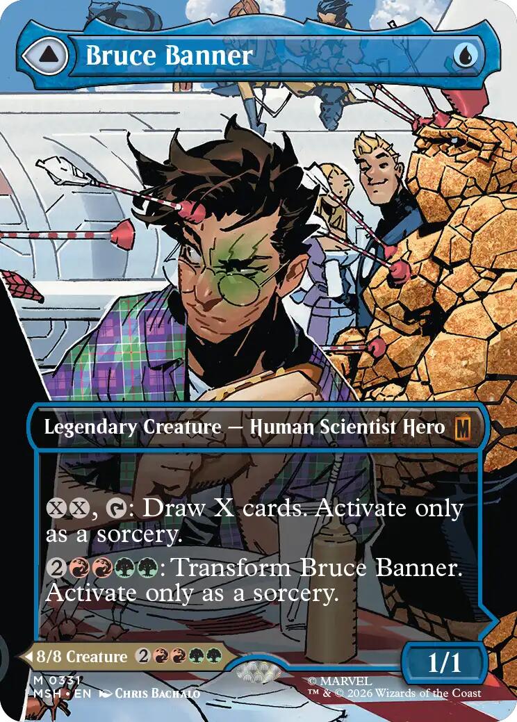 Bruce Banner (Borderless) (0331) [Marvel Super Heroes] | Black Swamp Games