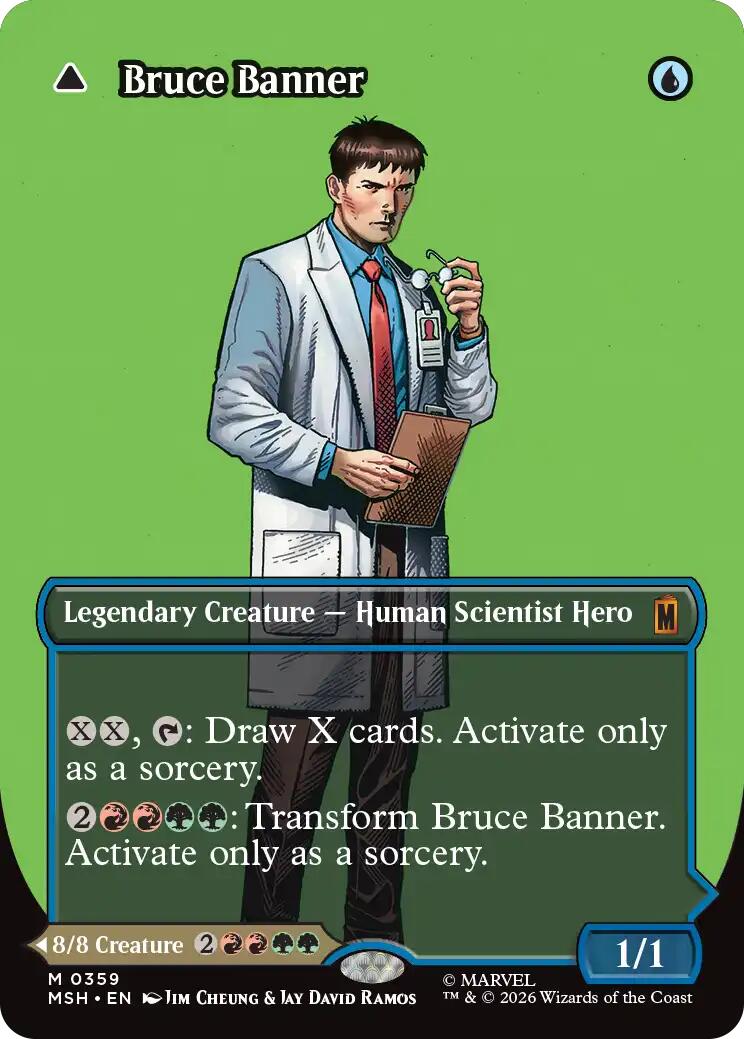 Bruce Banner (Borderless) (0359) [Marvel Super Heroes] | Black Swamp Games