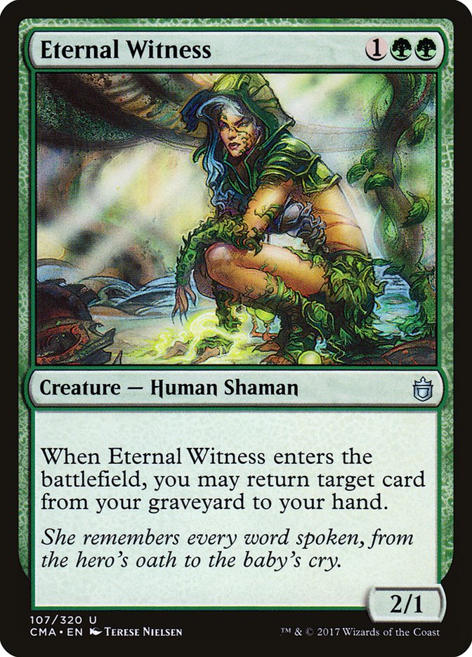 Eternal Witness [Commander Anthology] | Black Swamp Games