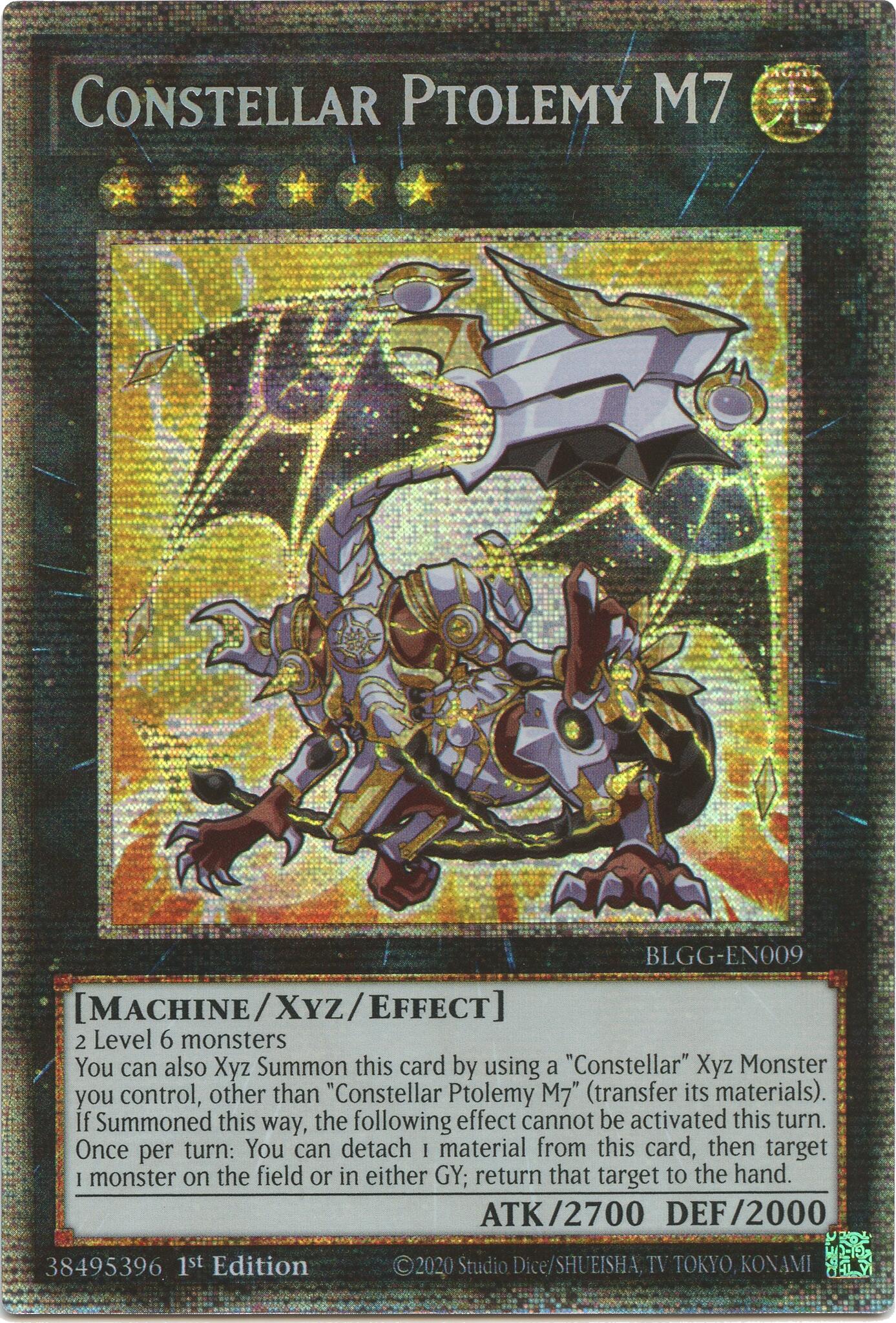 Constellar Ptolemy M7 (Starlight Rare) [BLGG-EN009] Starlight Rare | Black Swamp Games